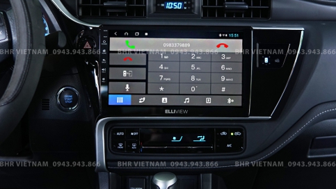 Màn hình DVD Android liền camera 360 xe Toyota Altis 2018 - nay | Elliview S4 Deluxe 